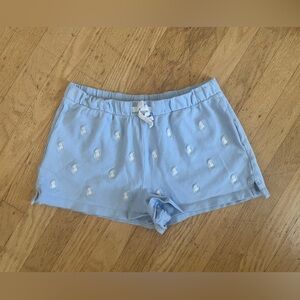 Ralph Lauren pony shorts light blue